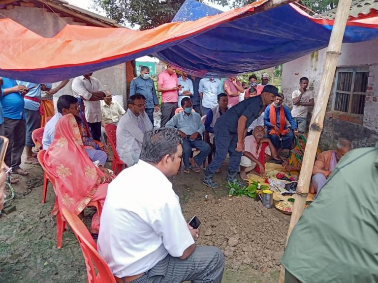 प्रहरी चौकी सुकदेव चौकमा शिलान्यास कार्यक्रम समन्न, युवा नेता गुप्ता द्धारा सहयोगको घोषणा